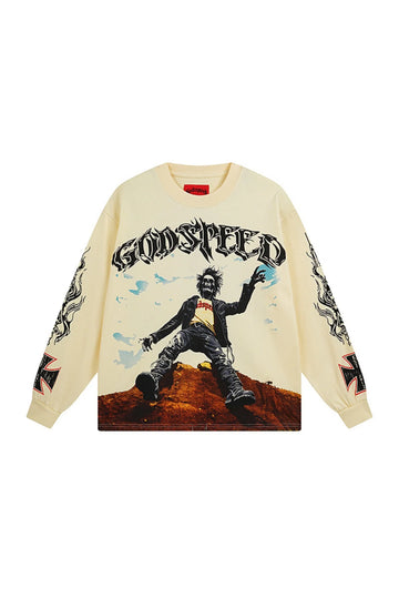 Cliff Skeleton Gentleman: Long sleeved shirt